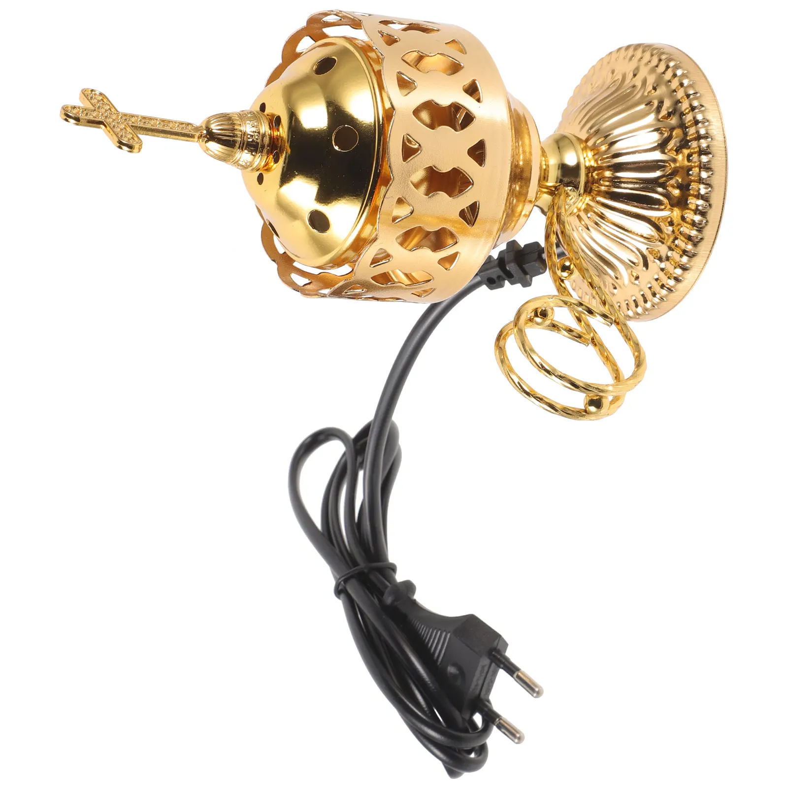 

Plug-in Incense Burner Creative Car Bakhoor Electric Perfect for Any Ambiance Wax Iron Charcoal