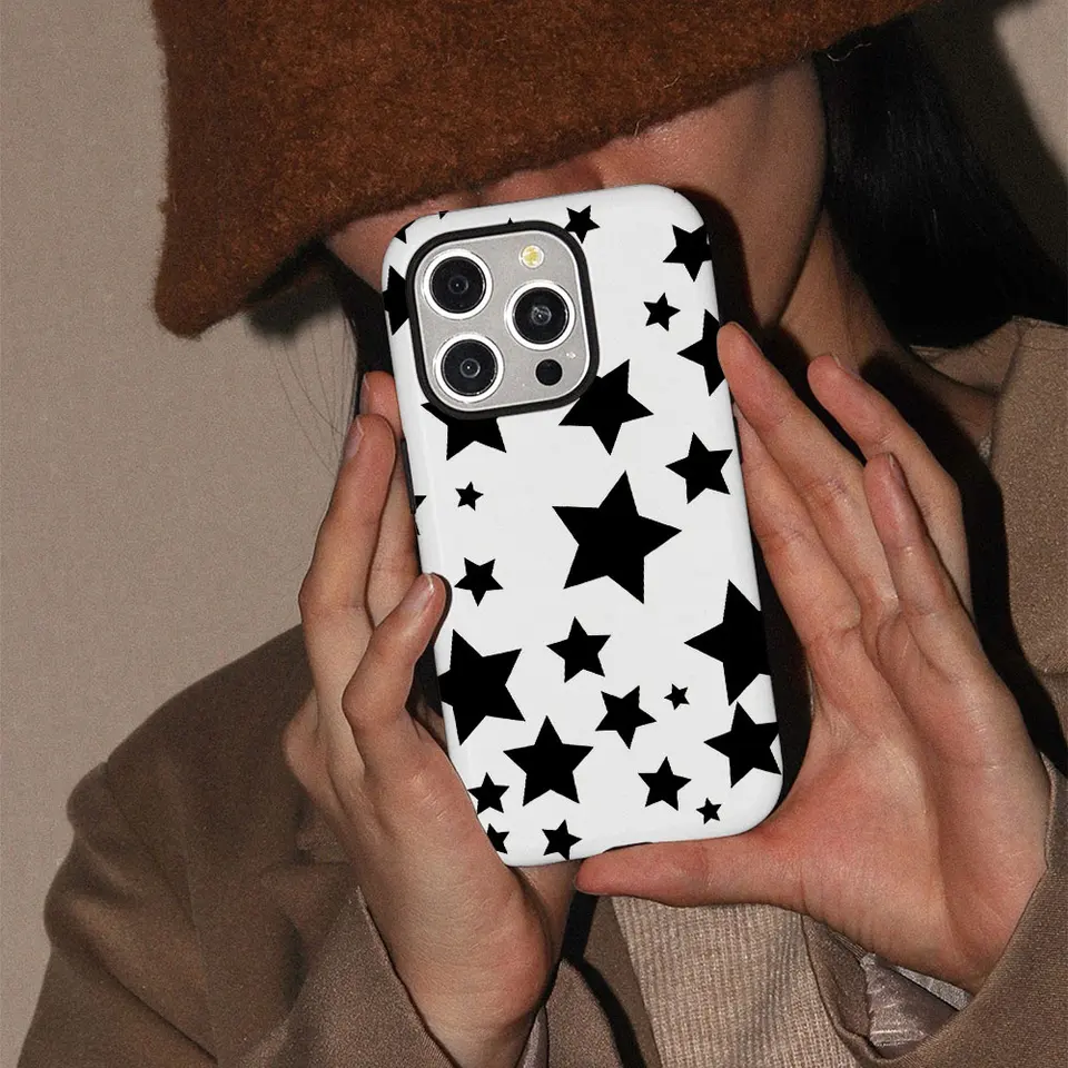 Funda de lujo con patrón de líneas irregulares para iPhone 17, 16e, 15, 14, 13, 12, 11, Air, Pro, Max, Plus, cubierta trasera de doble capa 5