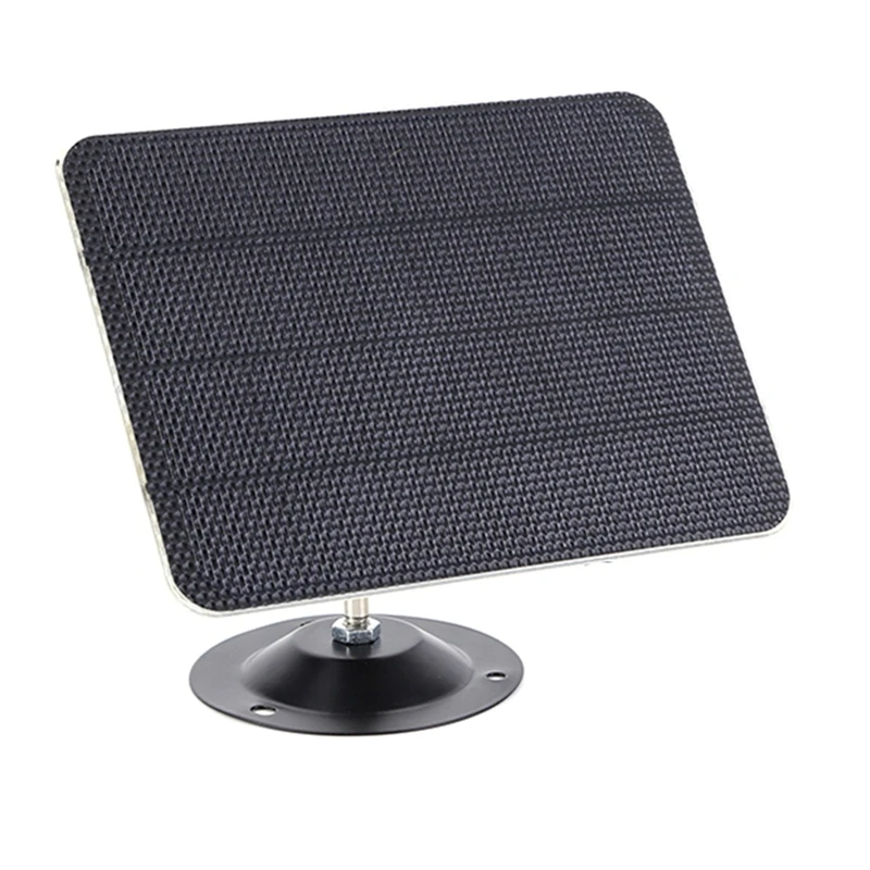 10W 5V USB Solar Panel Charger Kit IPX6 Waterproof 360 Adjustable Bracket For Security Camera Dome Mini Camera