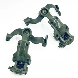 Free-Angle Tactical Headset ARC/Team Wendy Helmet Rails Adapter Attachment Kit for M31/M32 Headset
