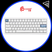 Cidoo Qk61 V2 Mechanical Keyboard Qmk 3-Mode Wireless Bluetooth Hot Swap Gasket Customization Keyboard Office Gaming Keyboard