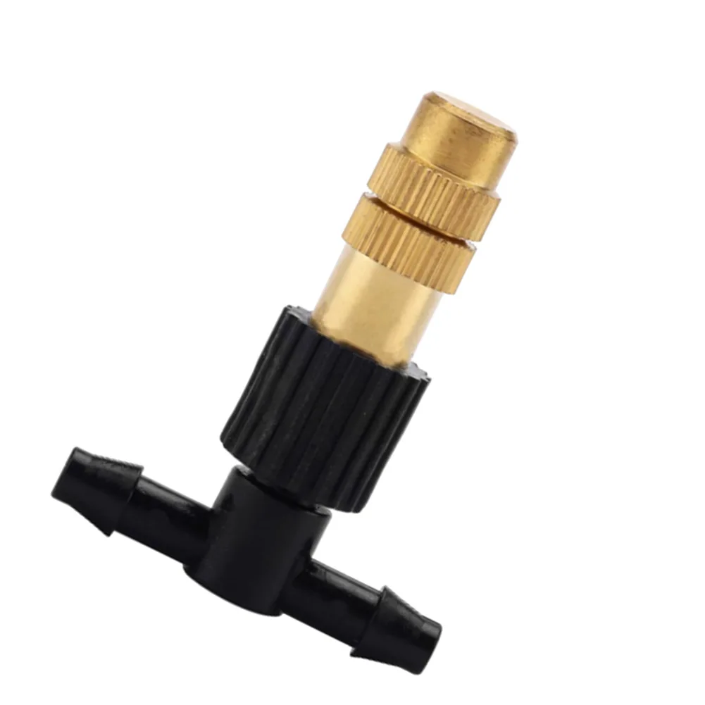 10 Piece Copper for mist Nozzles for Drip Irrigation Accessories Used in Greenhouse Outdoor Garden and Crop Applications