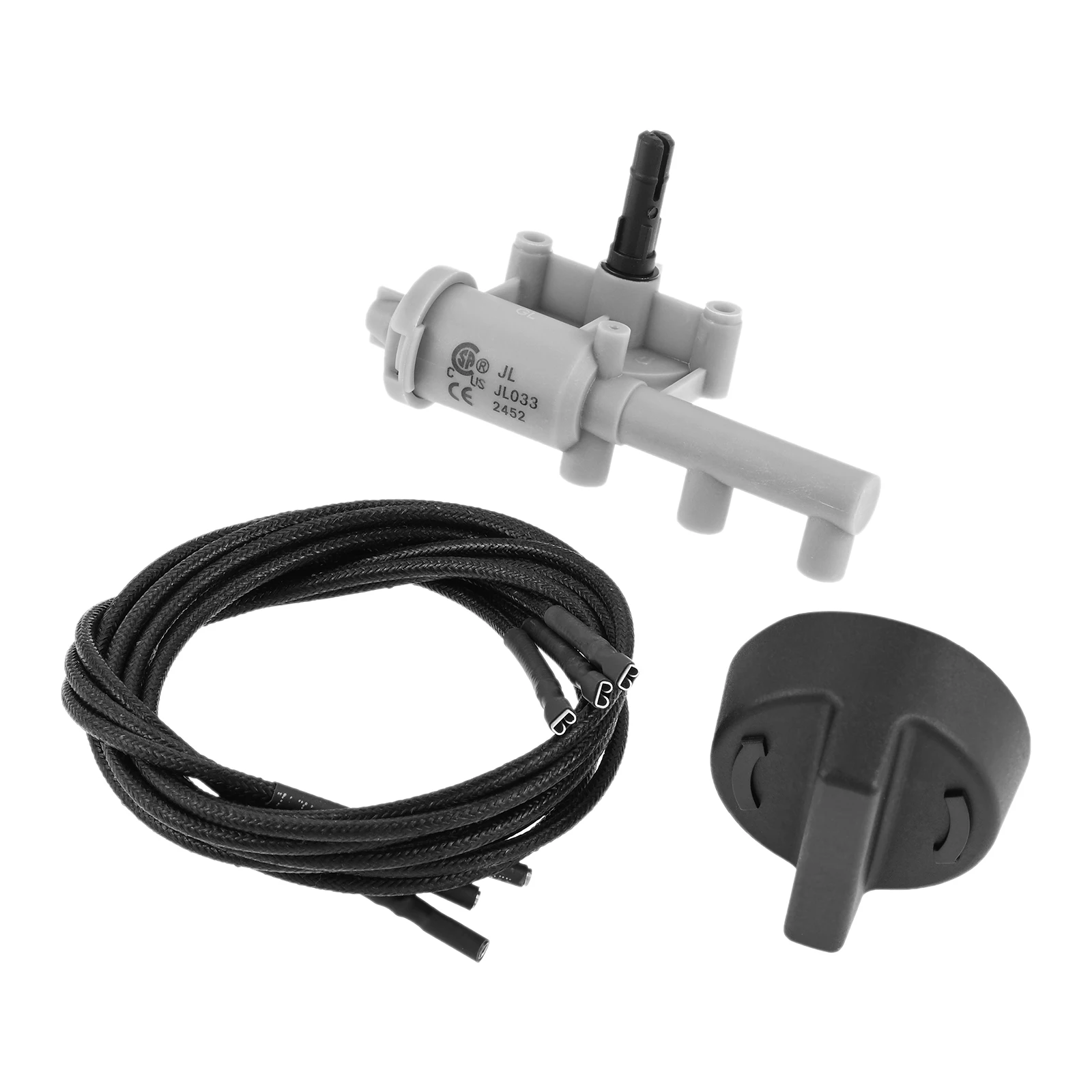 3 Outlet Rotary Igniter & 3 Ignition Wires for Atwood Suburban Jenn Air Broil-Mate Ducane Burner RV Range Stove Oven BBQ Replace