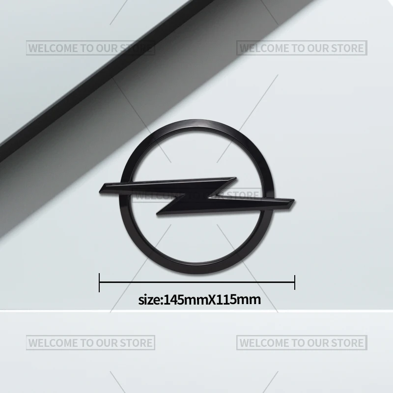 3D Car Styling For OPEL Zafira Astra Mokka Movano Vectra Insignia Emblem Badge Metal Stickers Rear Trunk Decals Auto Accessories view 4