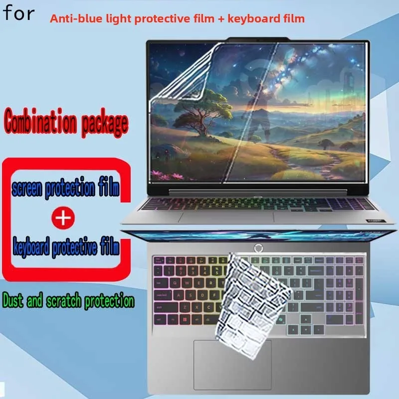 

For Lenovo LOQ 15IPH11 laptop screen protector keyboard film ultra-clear anti-glare and anti-blue transparent protective film