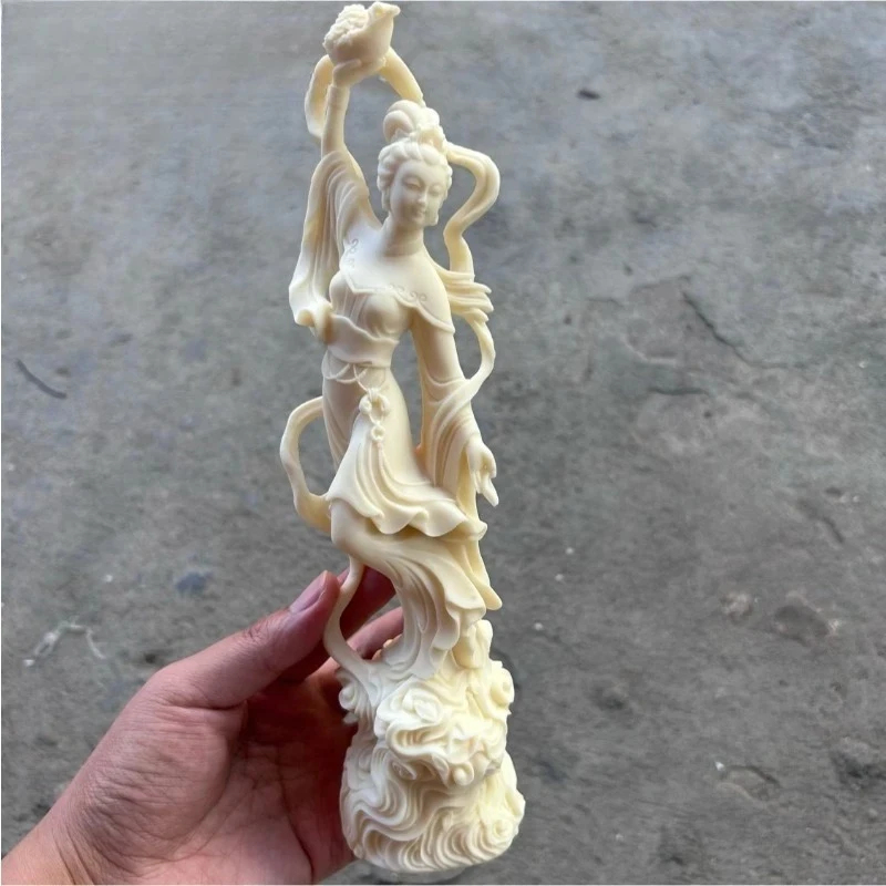 Ivory Nut Heavenly Maiden Scattered Flower Ornament Chinese Classical Dunhuang Flying Decorations Home Furnishings Decoration