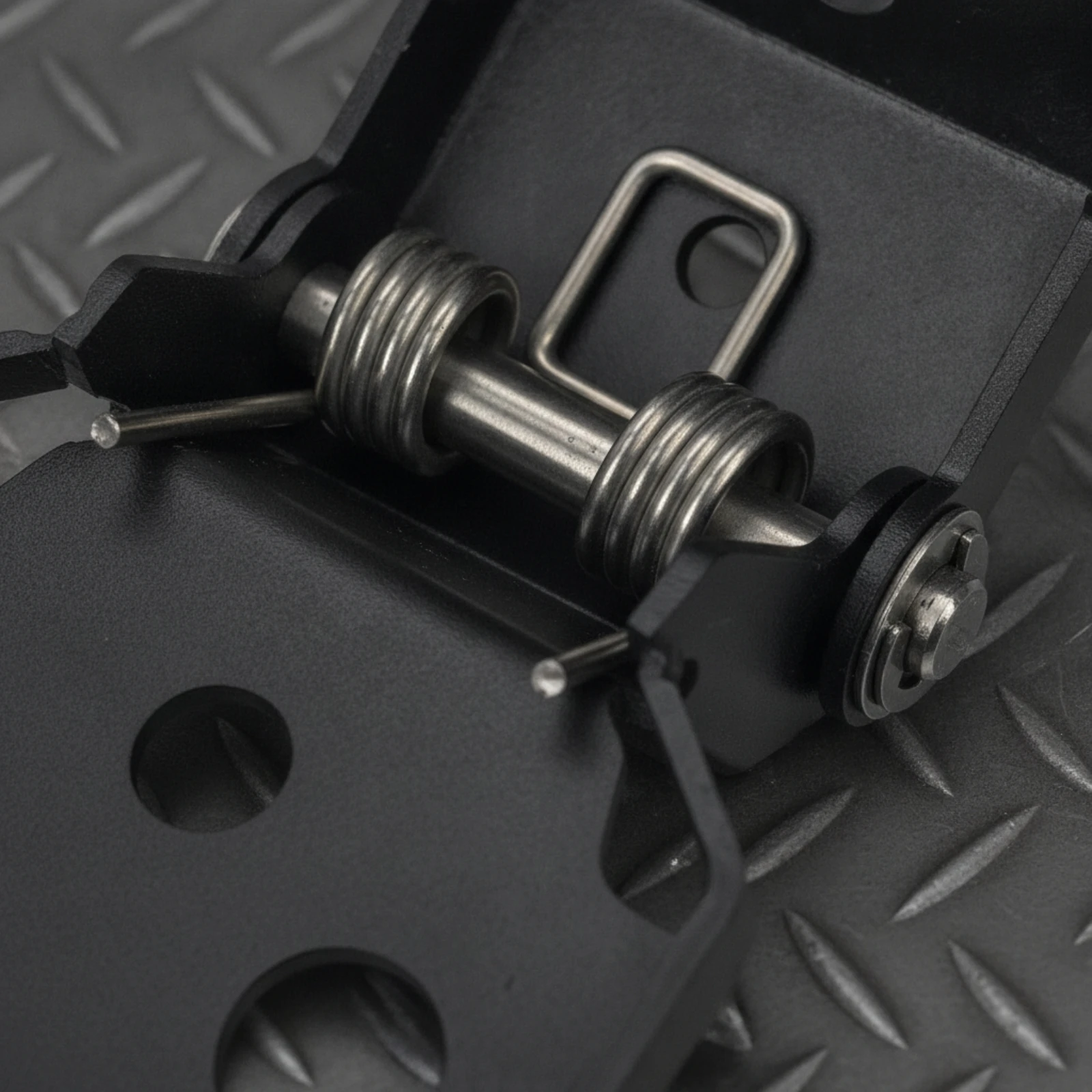 Seat Lifting Bracket Heavy Duty Seat Lift up Mechanism Spring-Loaded Hinge Long-Lasting Stable for DIY Mechanics