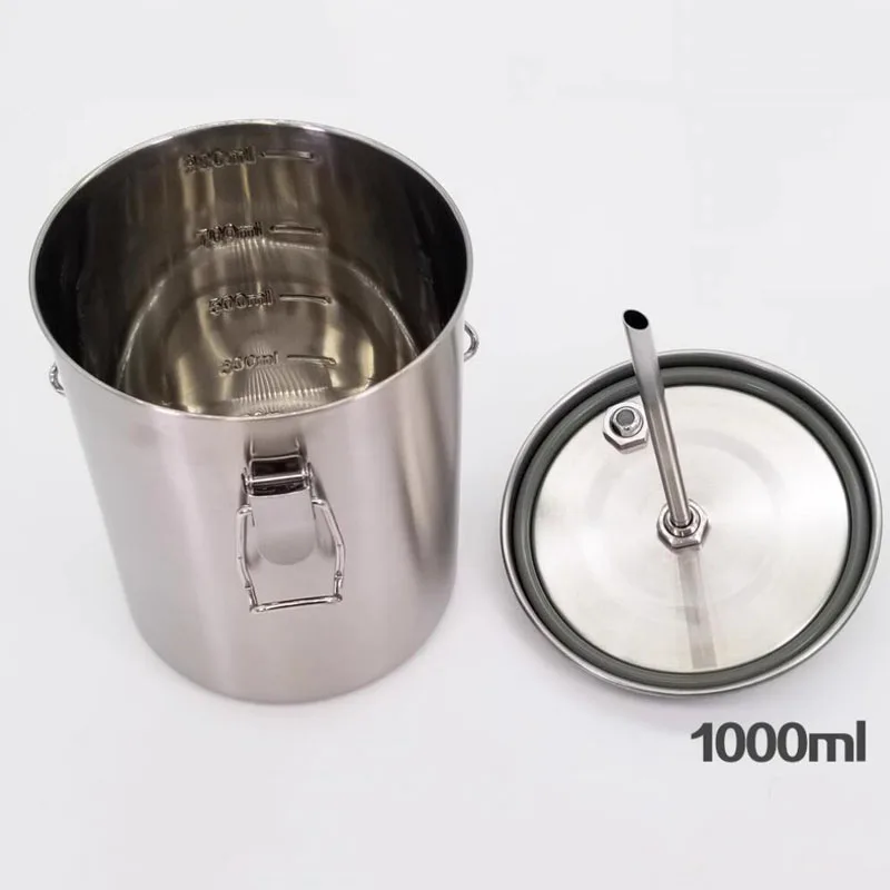 

Для кофемашины, вспениватель молока и контейнер для хранения из нержавеющей стали емкостью 1000 мл.