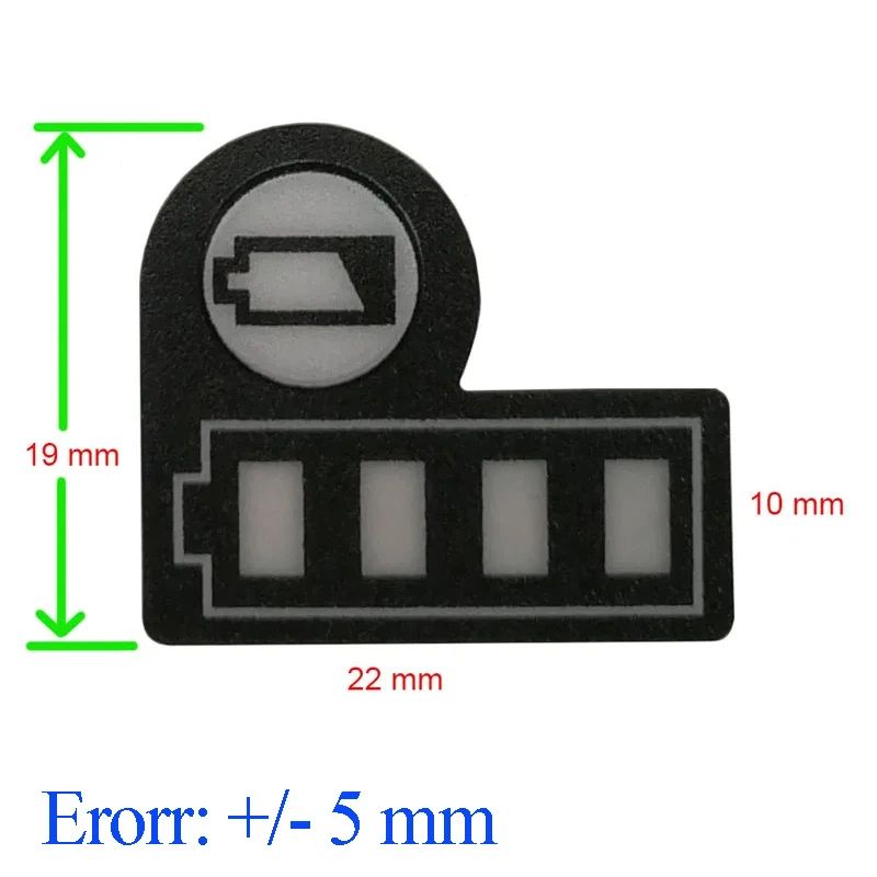 BL1830B بطارية ليثيوم أيون LED مفتاح بطاقة لاصقة العلامة لماكيتا 18 فولت 14.4 فولت بطارية ليثيوم BL1860 BL1890 BL1815 BL1415 BL1430B BL1445