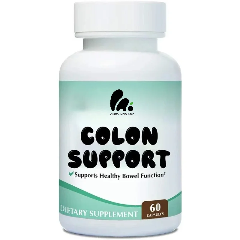 Digestive Health Supplement, Containing Inulin and Senna Leaf Extract, Fiber, Prebiotics, and Probiotics, 60 Capsules