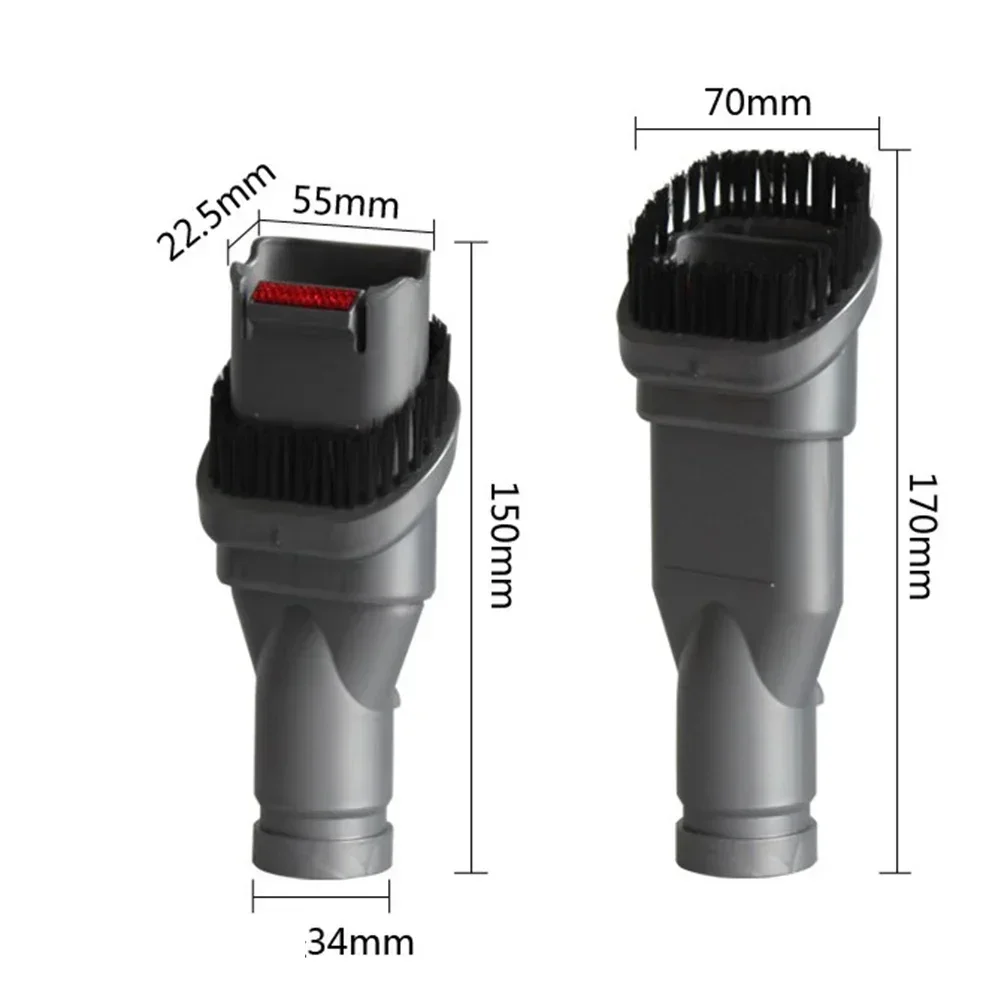 1 шт. 2-в-1 насадка для щетки для пылесоса Dyson DC52 DC58 DC63 V6, бытовой пылесос, сменная насадка