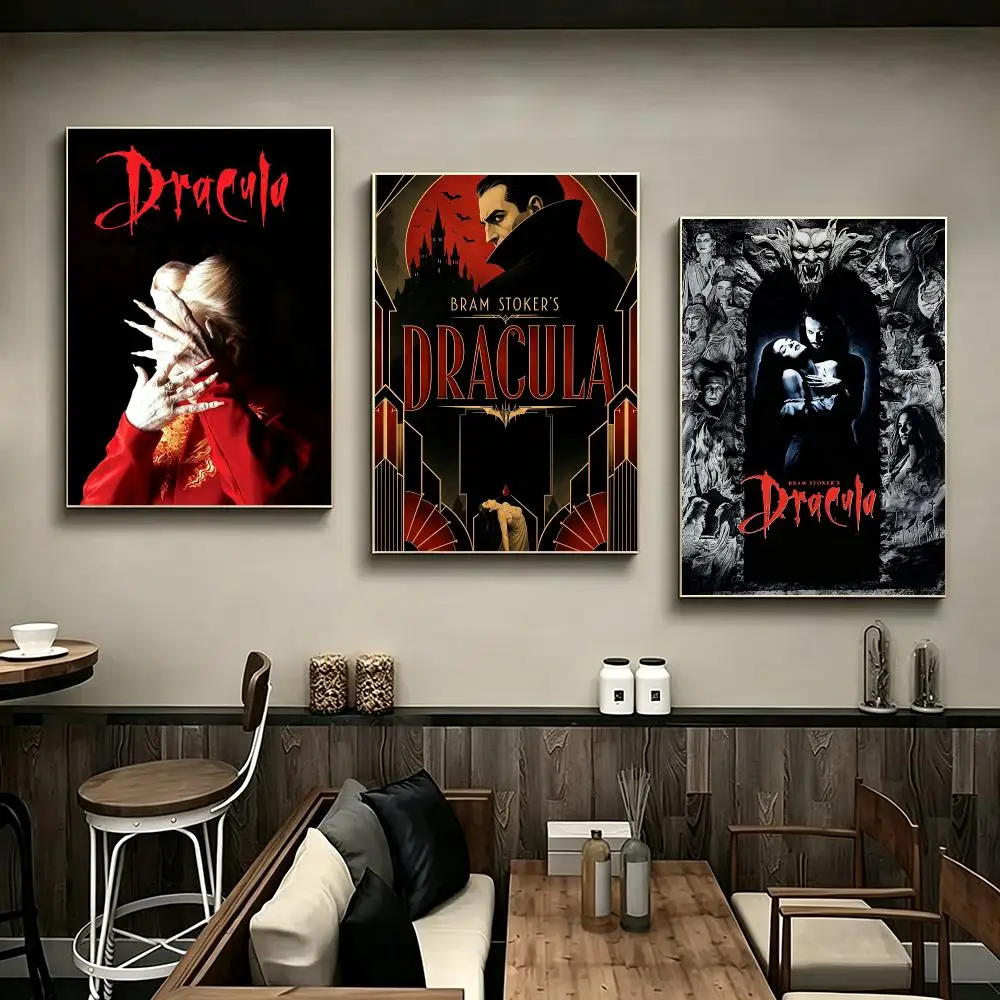 Book Dracula Poster Poster HD Printing Modern Minimalist Style Wall Art Home Decor For Office Bedroom Gift