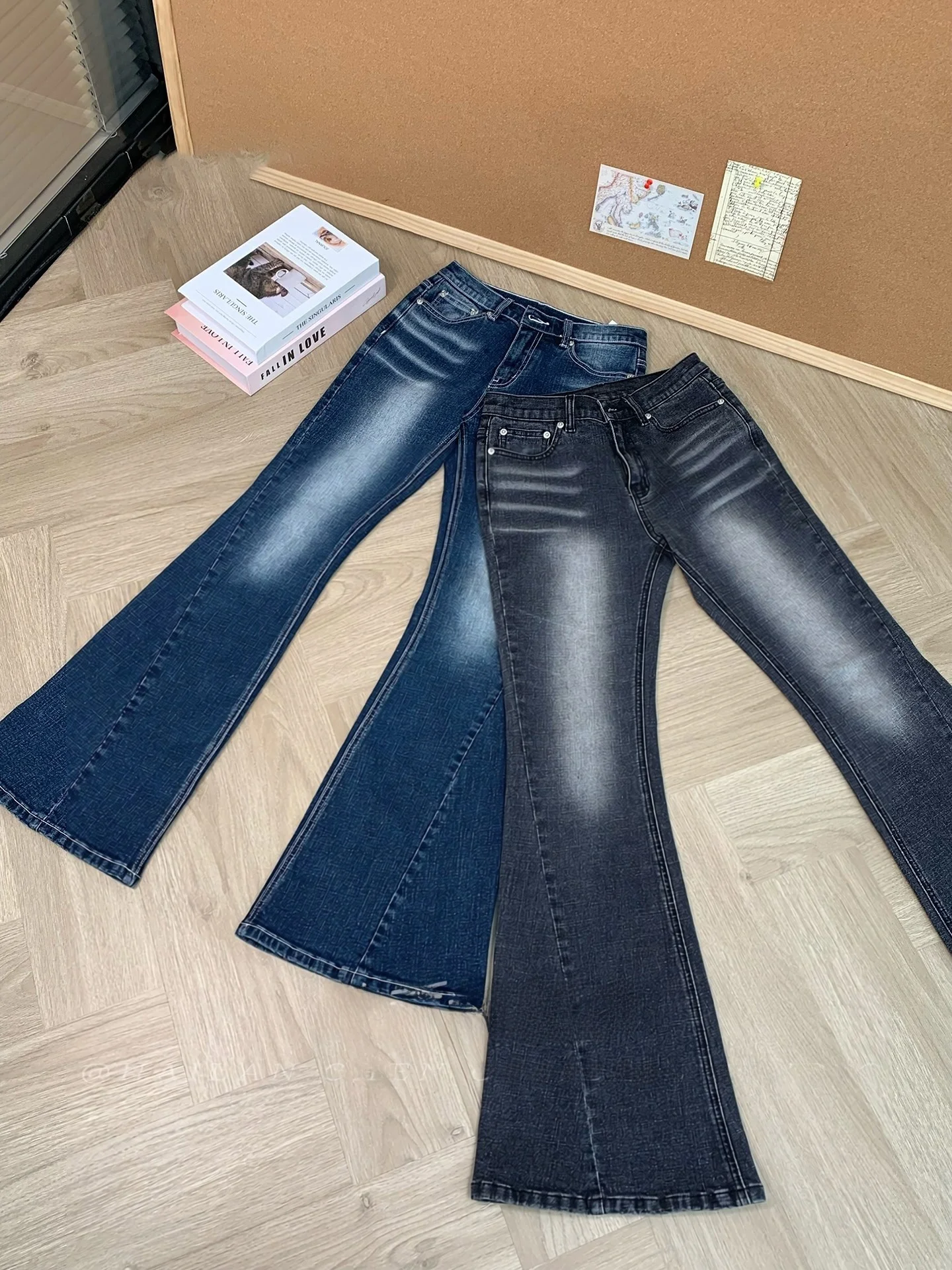 

High Waist Slim Fit Jeans Women's Spring Summer New Sle Two Color High Waist Elastic Butt Lifting Long Pants Cleanfit Brand