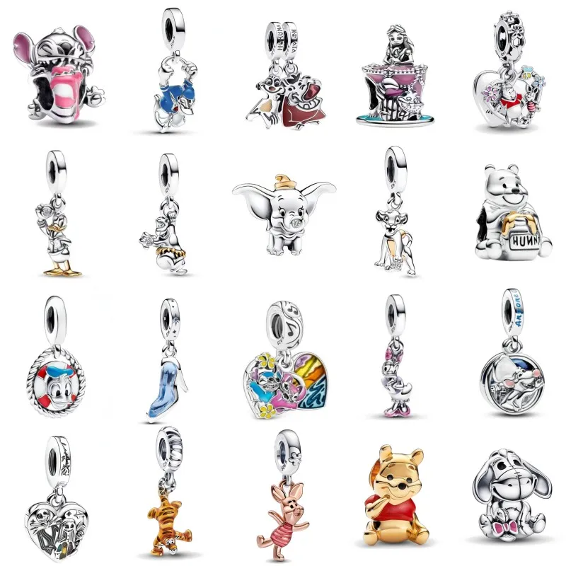 New Europe pig Pendant Charm Bead For Women Fit Decoration Bracelet DIY Jewelry For s925 Silver plated Accessory Gift