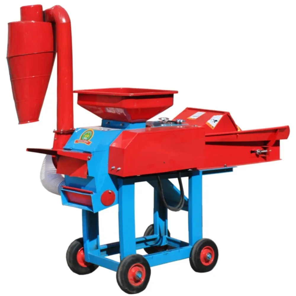 Electric and   Animal Feed hay Grass Chopper and Chaff Cutter hay Grass Cutter Mower Livestock Feed Crusher Machine