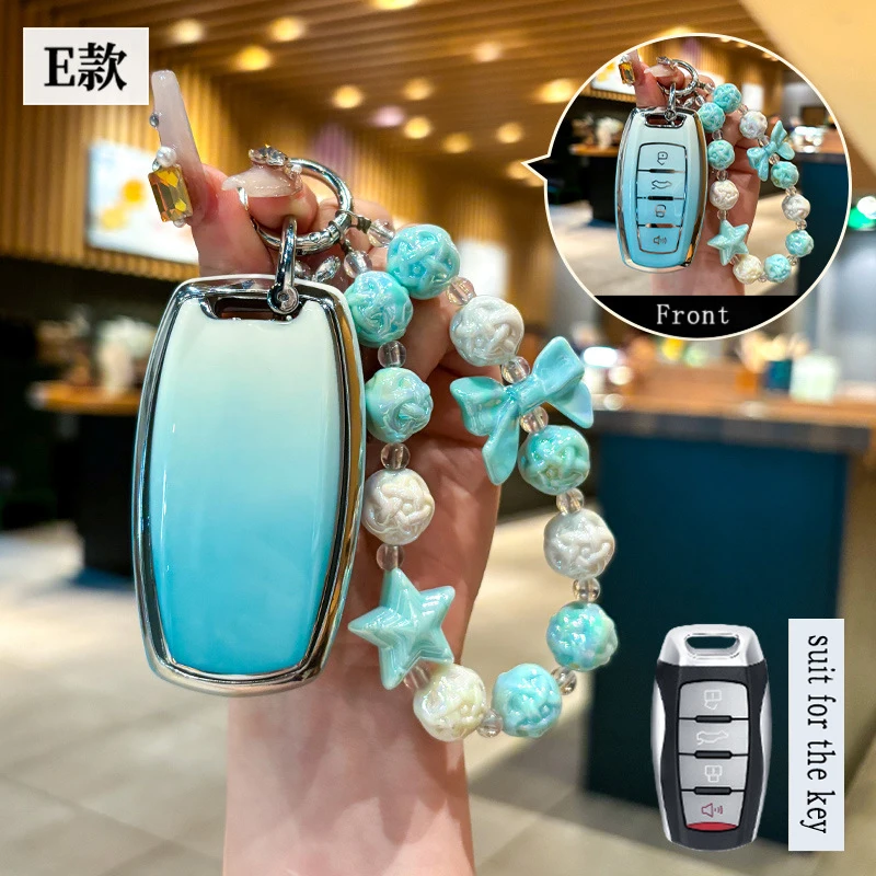 

TPU For Great Wall Haval Jolion H6 H7 H4 H9 F5 F7 F7X F7H H2S GMW Dargo 4 Button Smart Remote Car Key Case Cover Fob Accessories