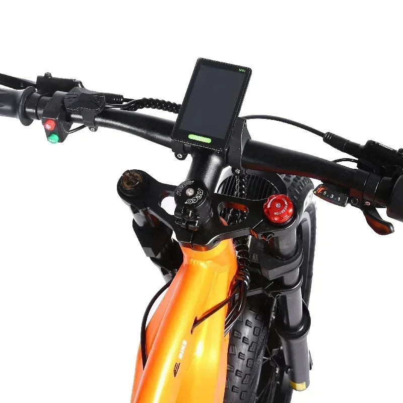 YX80 Electric Bicycle 2000w motor 48v20ah battery Hydraulic brake 50km/h 20 inch tire E-bike mountain off-road Electric bike image 8