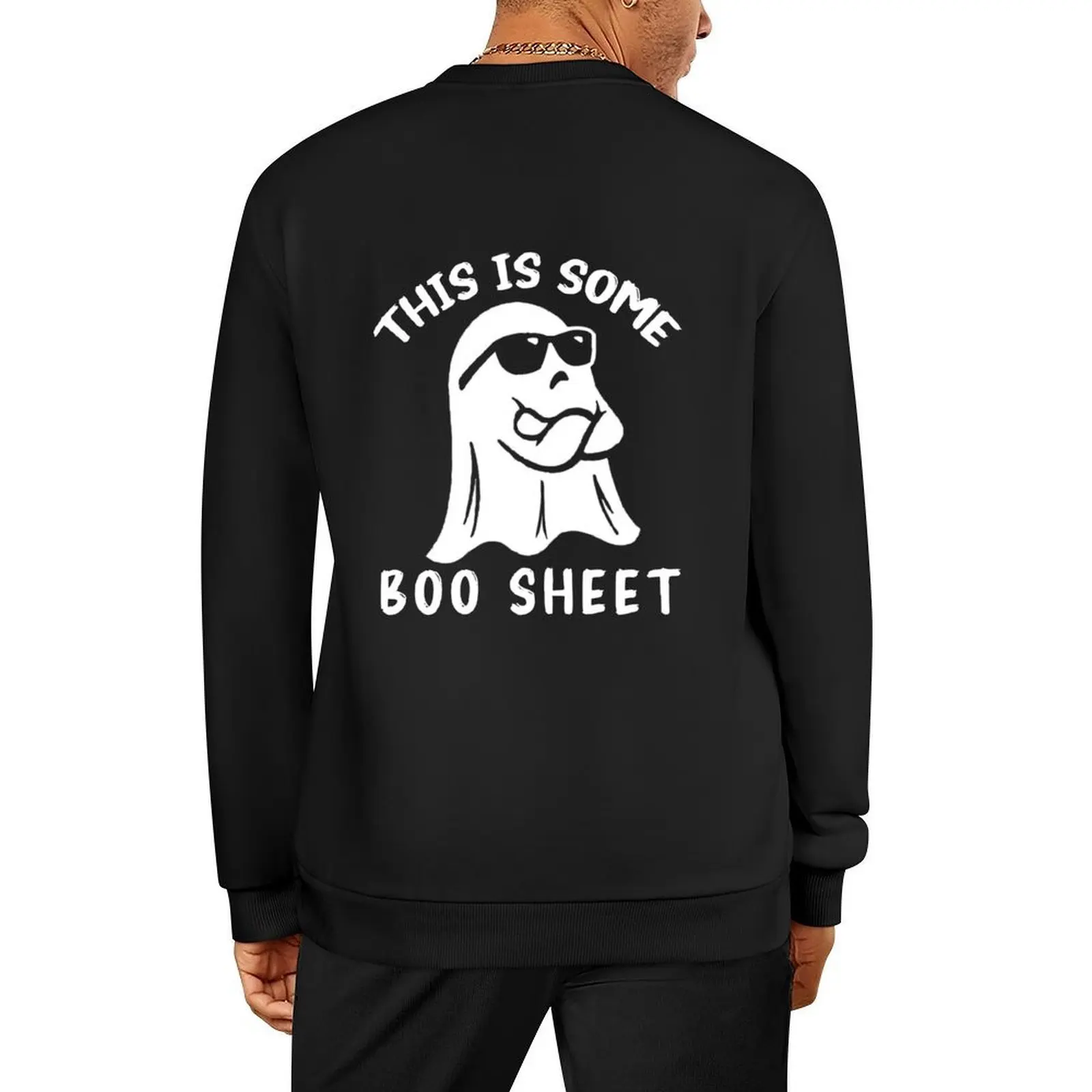 

This is some Boo Sheet Pullover aesthetic clothing male clothes autumn jacket men men's winter sweater oversize sweatshirts