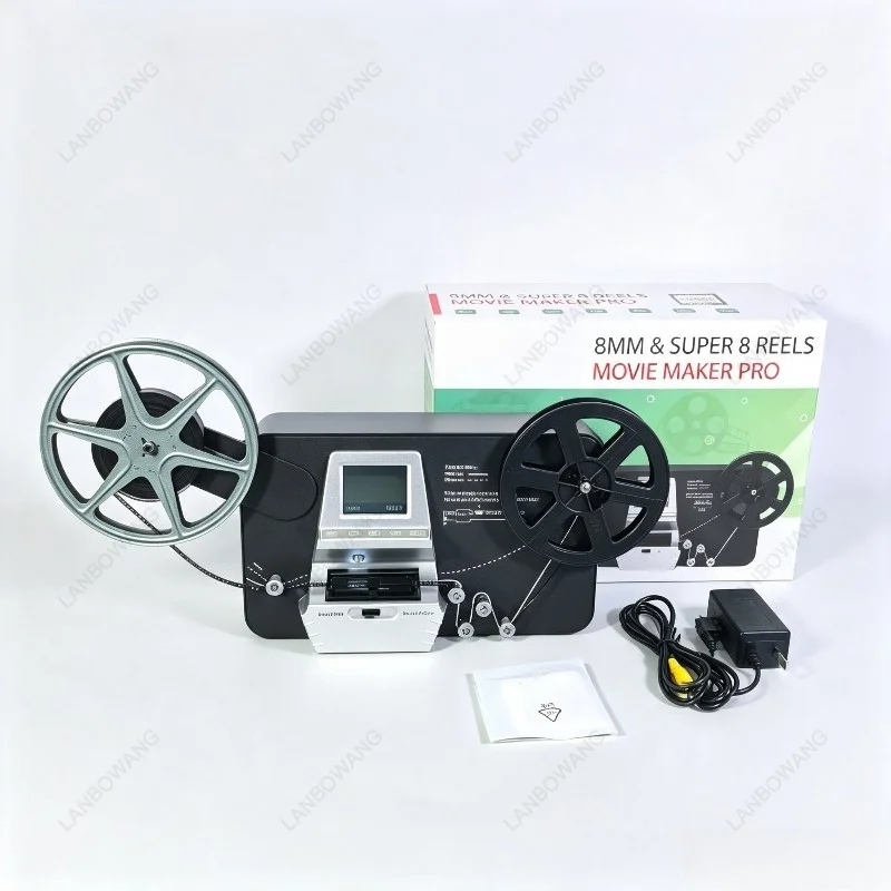 Film Negative Scanner Digital Converter with LCD Screen, Convert Film Reels Slides to Digital Image File Portable