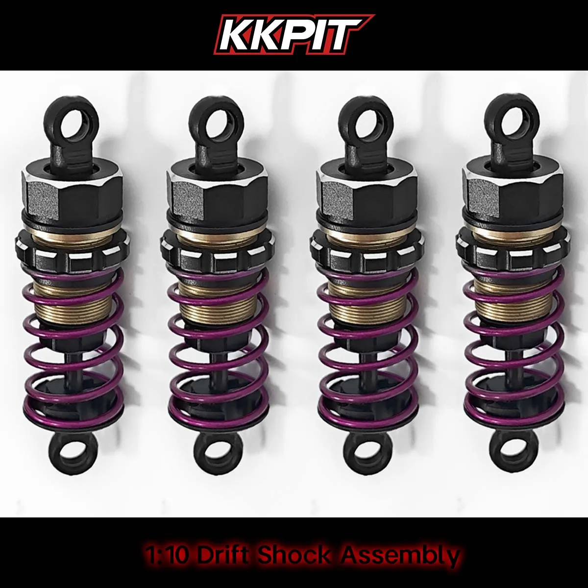 KKPIT 1/10 Drift Car Aluminium Oil Shocks Dampers for Tamiya Yokomo Kyosho PDK On Road Touring Racing Upgrade Parts A100021