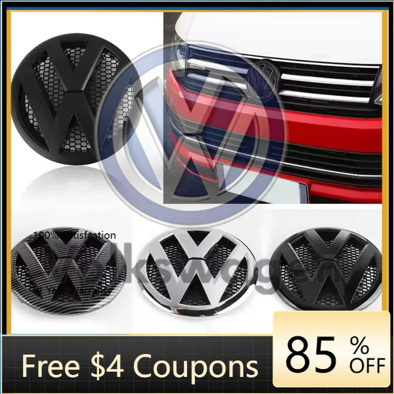 

Новая наклейка на автомобиль для VW VOLKSWAGEN, 130 мм, 165 мм, замена переднего и заднего значка, эмблемы, логотипа на решетку радиатора и крышку багажника, стайлинг для Volkswagen