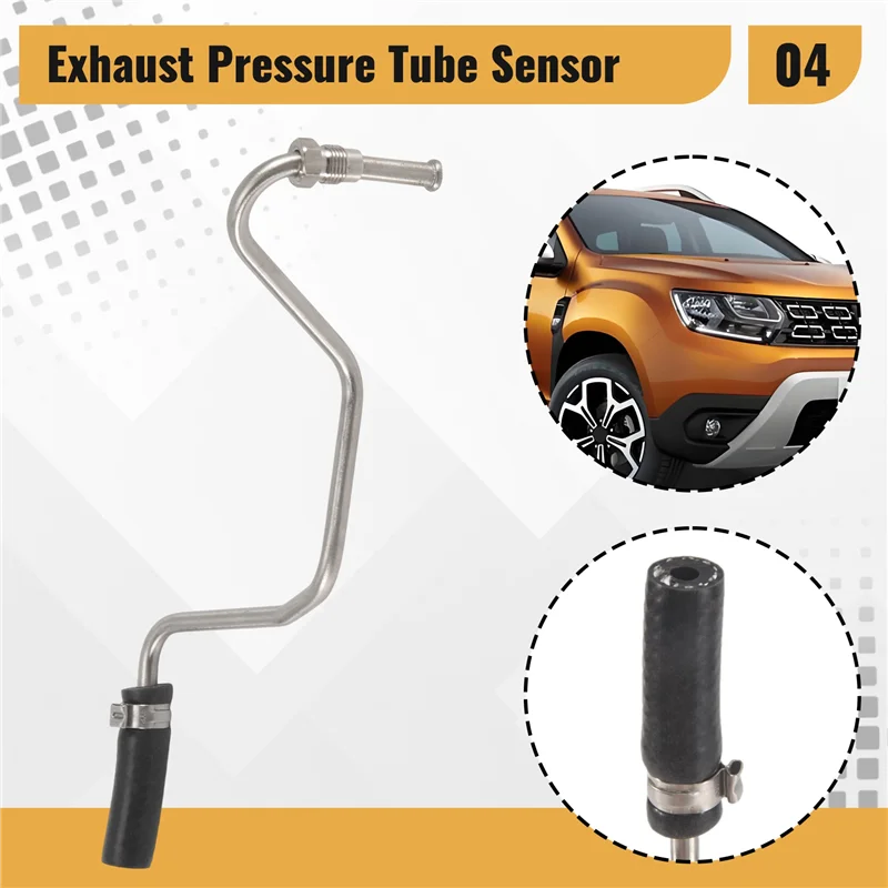 223211870R مستشعر أنبوب ضغط العادم لنيسان رينو داسيا 1.5 Dci ديزل 1412000Q0U #2