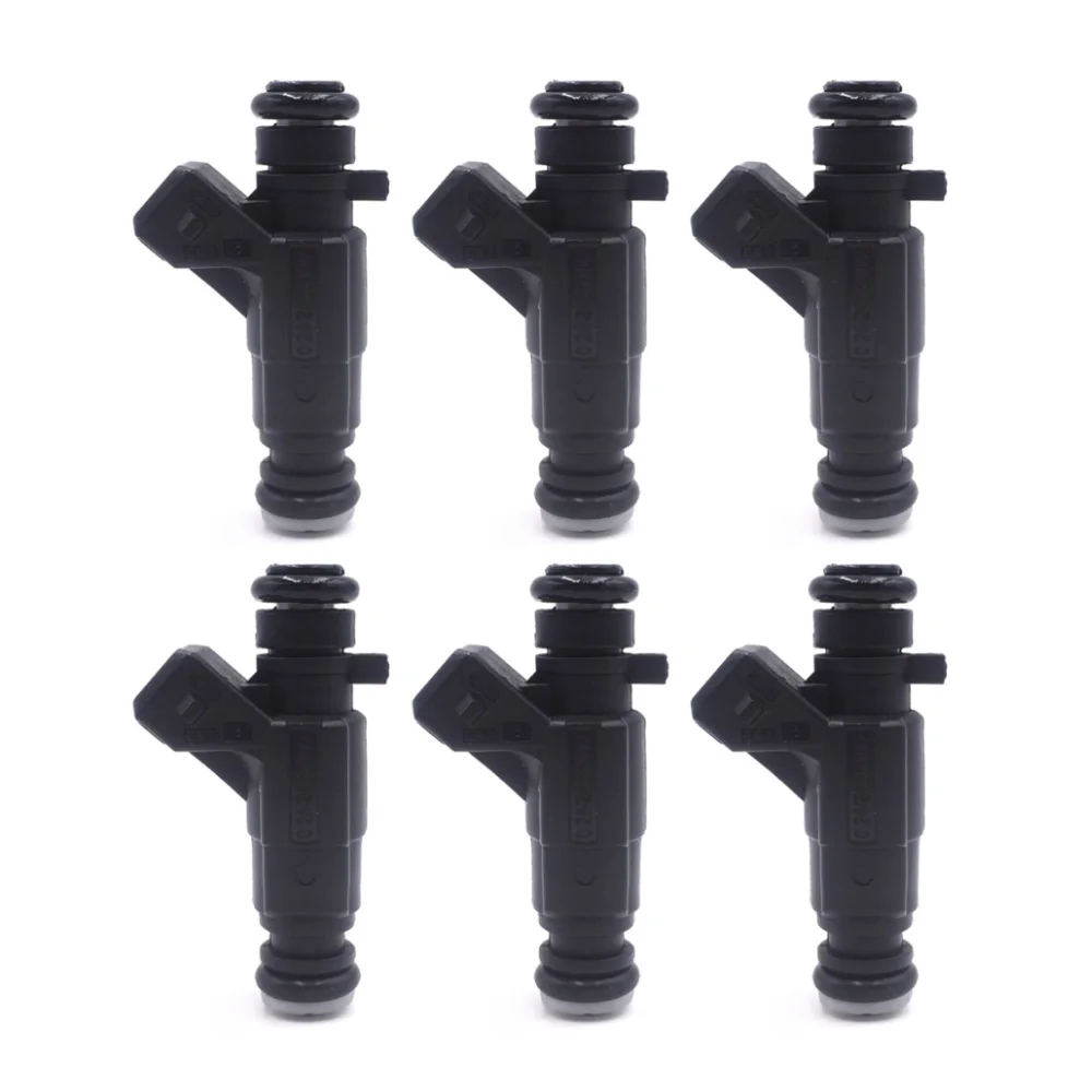 6pcs 0280156072 A1120780349 Fuel Injector for Mercedes Benz SLK W203 AMG SSL55 G55 E55 S55 CLS55