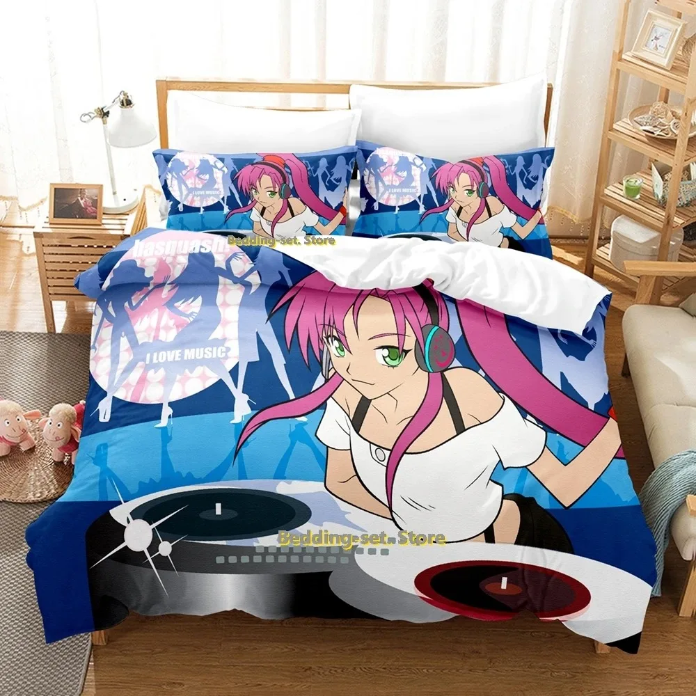 Basquash! Bedding Set Single Twin Full Queen King Size Bed Set Adult Kid Bedroom Duvetcover Sets 3D Print Anime Bed Sheet Set