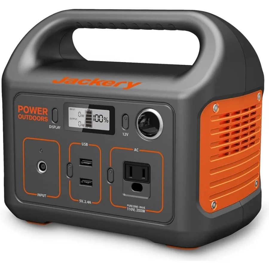 

Портативная резервная литиевая батарея Explorer 290 290 Втч с розеткой переменного тока 110 В 200 Вт для кемпинга на открытом воздухе и