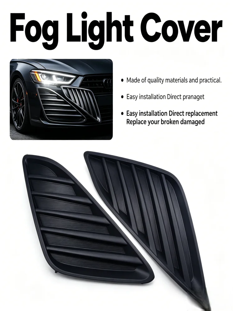 Front Fog Light Cover 5212706260 5212806260 For 2012-2014 Left Right Direct Replacement Car Accessories Auto Parts