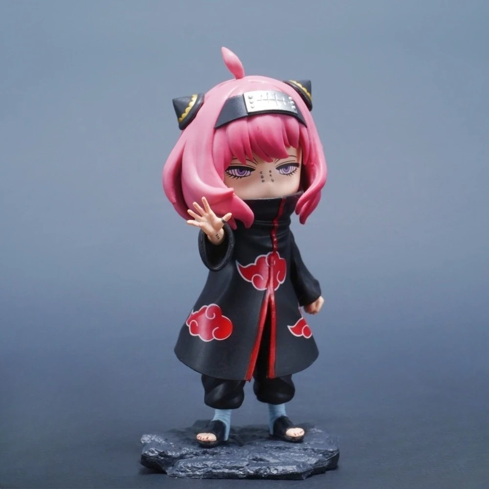17.5cm/6.89in Anime NARUTO Figure Anya Forger Cosplay Pain Action Figures Pvc Statue Collection Model Toys Gifts view 3