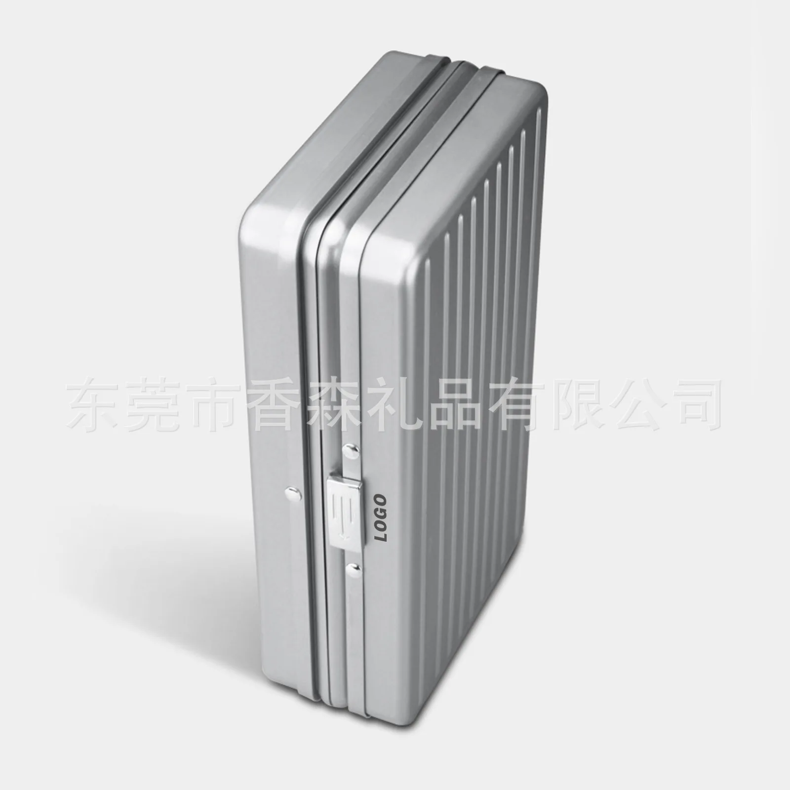 Wholesale Lightweight Portable Mini Aviation Aluminum Moisturizing Cigar Box, Travel Sealed Moisturizing Box Cigar Storage Box