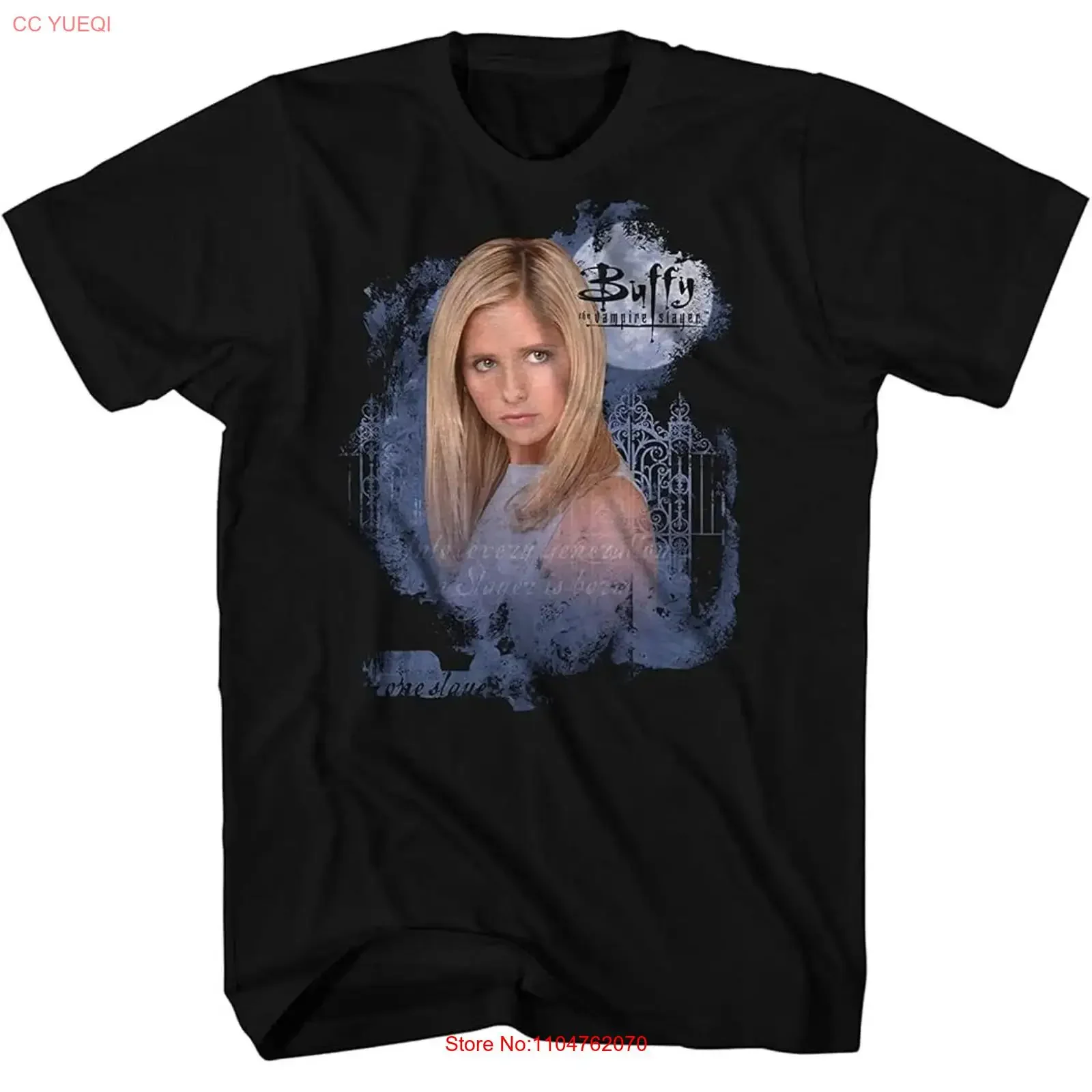 Buffy the Vampire Slayer Mens T Shirt S 234XL AC655 vintage Washed Unisex Soft streetwear Breathable graphic fashion Stretched