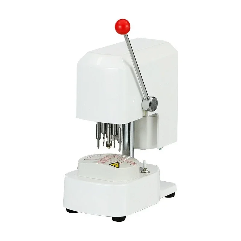 Glasses equipment 10B glasses sample template punching machine three-hole machine, lens sample machine with LED light