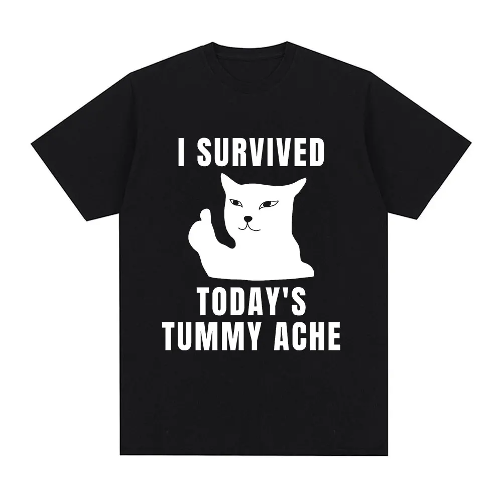 Funny Meme Cat Graphic T Shirt Helmet Kitten Fire Slogan Print Humor Streetwear Short Sleeve Animal Lover Trendy Daily Tops Gift view 4