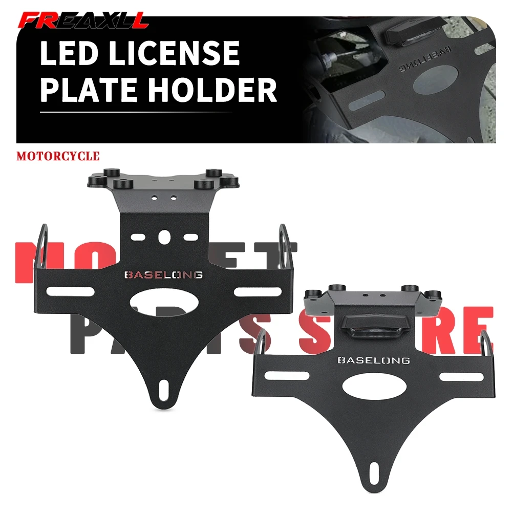 

FOR YAMAHA TENERE 700 / Rally / WORLD RAID / WORLD RALLY 2019-2026 NEW Motorcycle License Plate Bracket Holder Rear Tail Fender