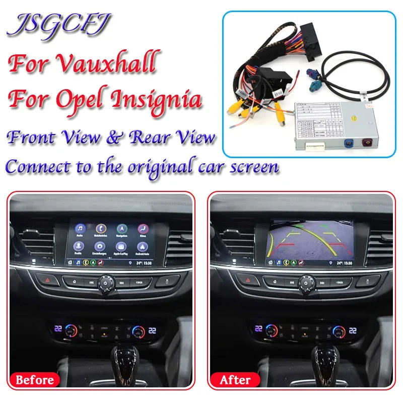 

For Opel For Vauxhall Insignia 2008~2021 Rear View Camera Adapter Reversing Parking Original Screen Upgrading CAM Module Decoder
