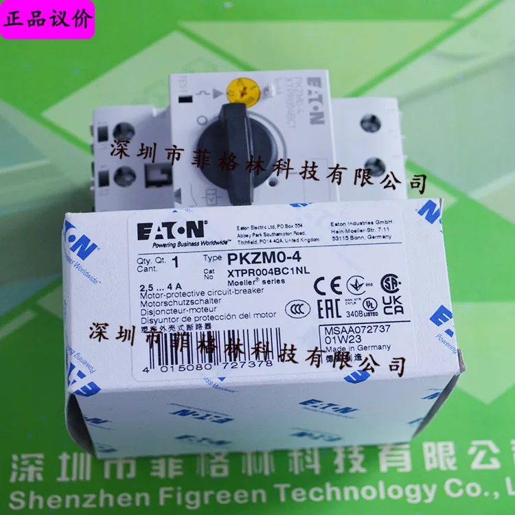 

2025 [Physical Photo] PKZM0-4 American Eaton ETN Circuit Breaker Protection Switch