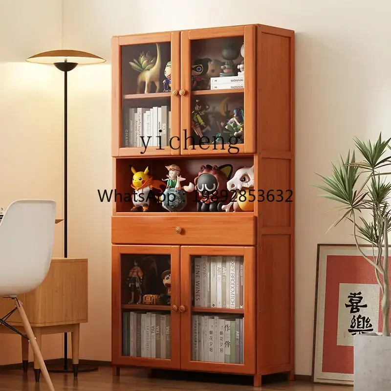 

DF ZWS. Transparent figure cabinet Model ornament cabinet Glass storage toy display cabinet