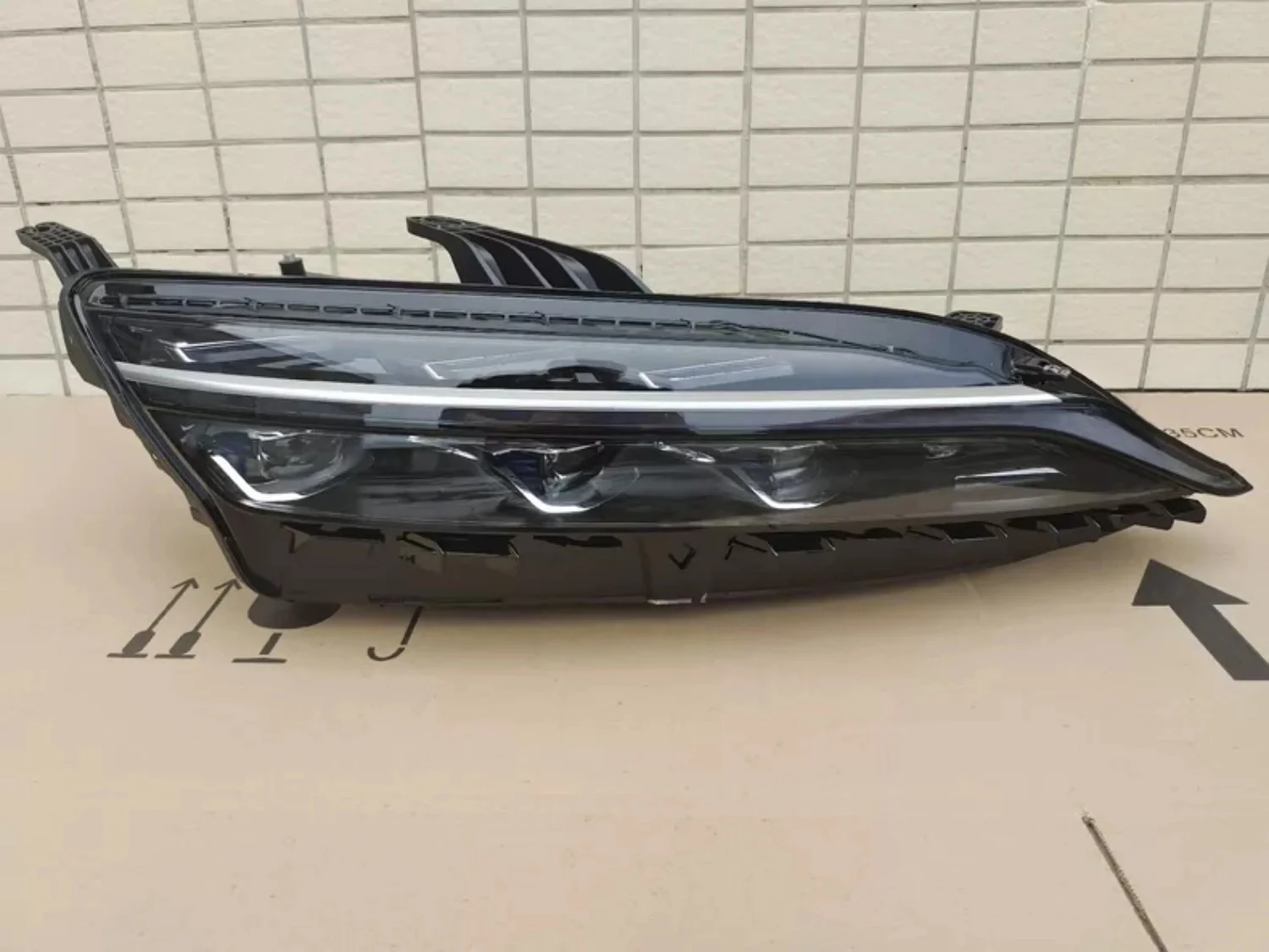 Car Led Headlight Daytime Running DRL headlamp Low High Beam for BYD Han EV