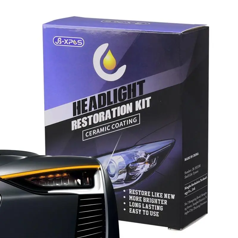 

Headlight Restoration Liquid Auto Headlamp Restoration Liquid Headlamp Lens Restore Cleaner Headlights Repair Tools To Remove