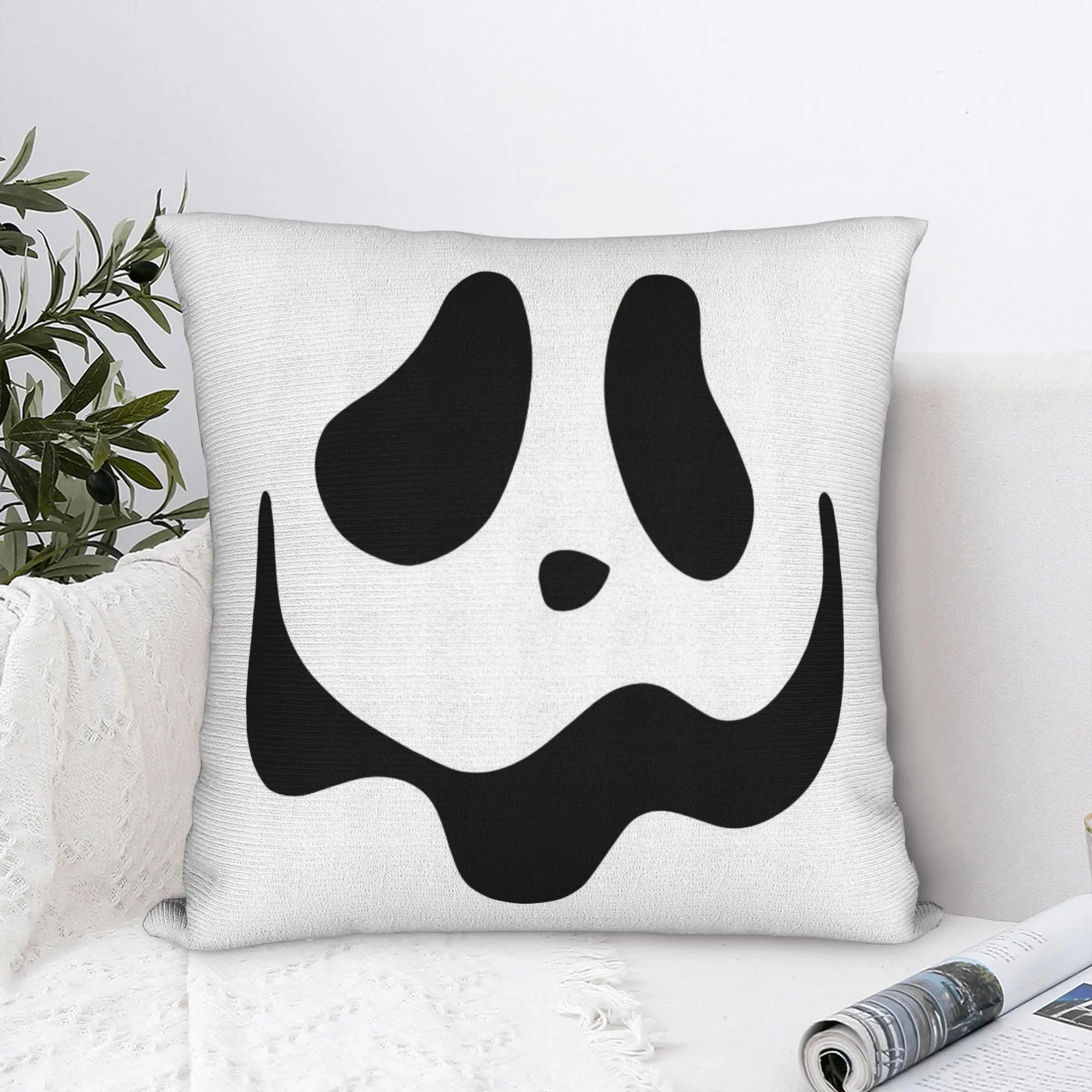 Jack O Lantern Faces Halloween Square Pillow Case  Cushion Cover Awesome Polyester Decor Pillowcase for Home 40x40cm