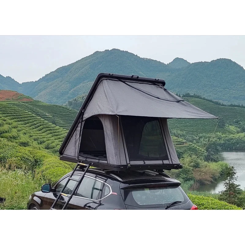 

Водонепроницаемая жесткая палатка на крышу автомобиля для 3-4 человек, алюминиевая палатка для кемпинга