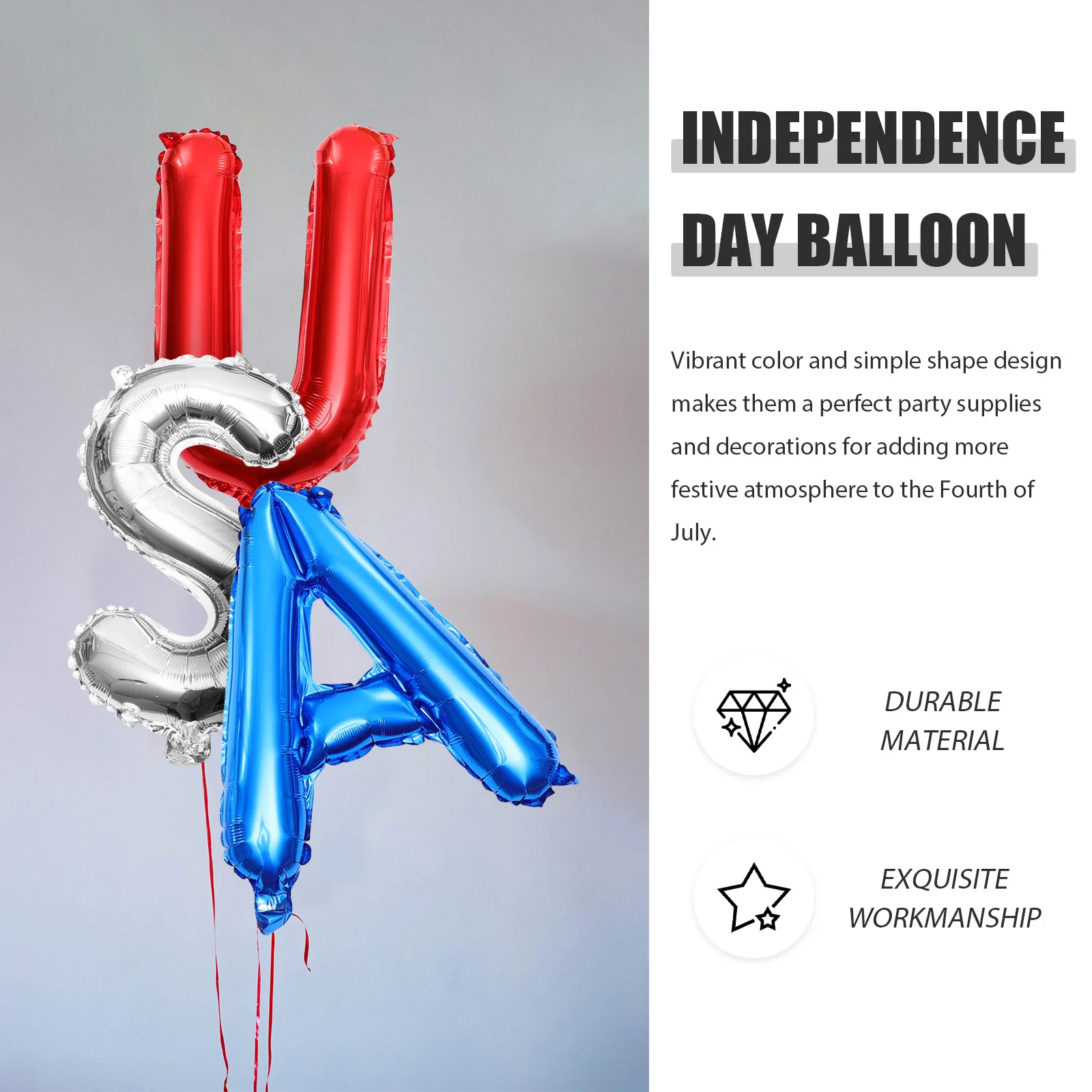

Balloon Decoration Balloons American Decorations for Party Inflatable Foil Aluminum Film Office Supplies