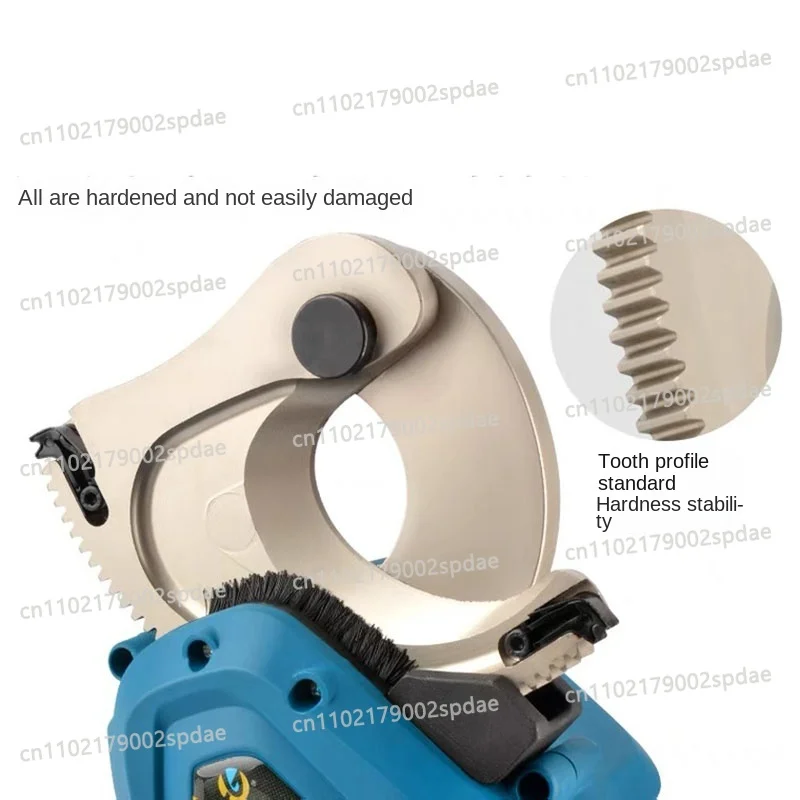 18V Electric Ratchet Cable Cutter Lightweight Fast Cutting EC-50M 50mm Diameter Gear Type Scissors for Efficient Work EC-65M