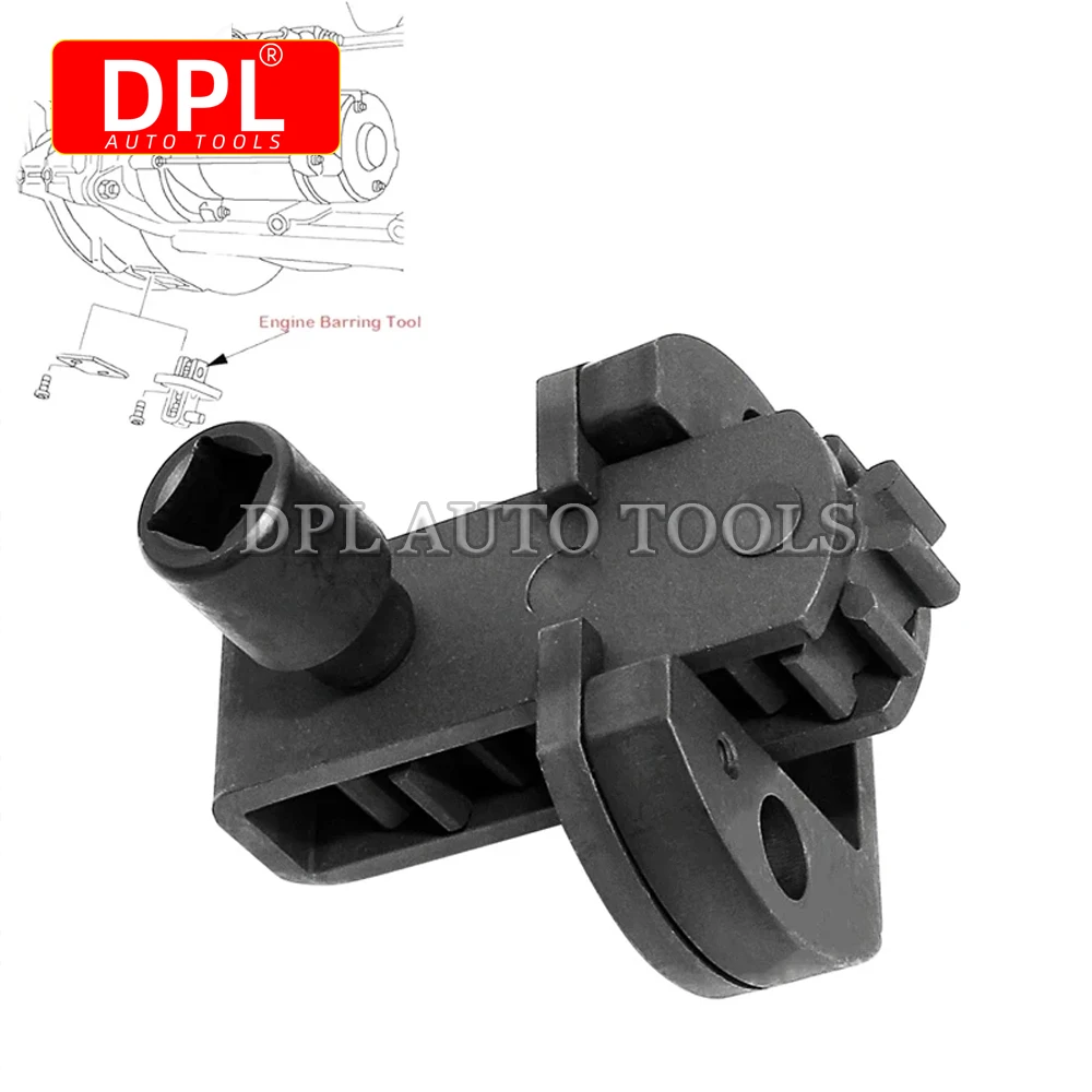 Engine Turning Barring Adjust Tool J-46392 W904589046300 For Detroit Diesel DD13 DD15 DD16 MBE 4000 MBE 900 Engine