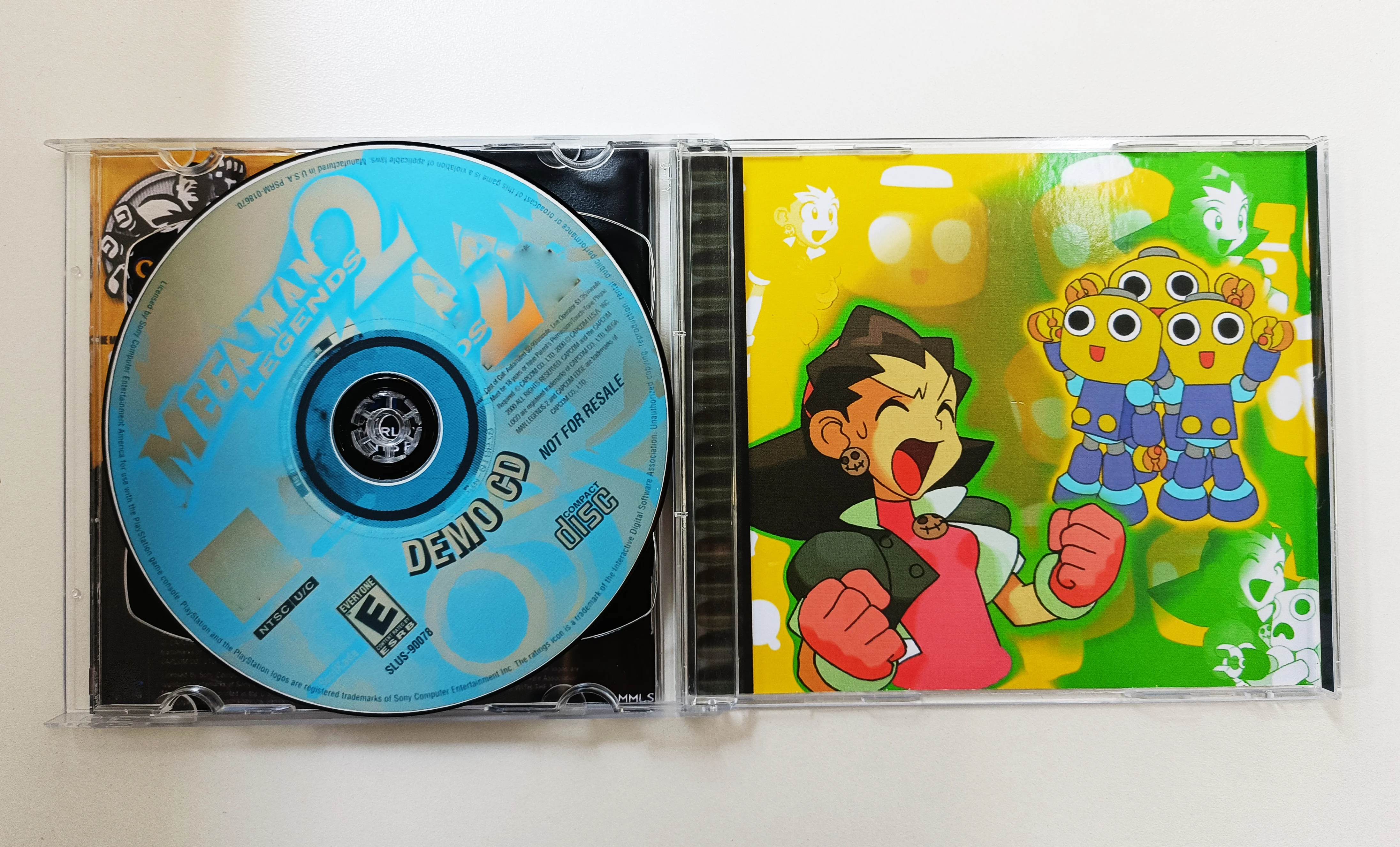 PS1 Tron Bonne With Manual Copy Disc Game Black Bottom Unlock Console Station 1 Retro Optical Driver Video Game Part