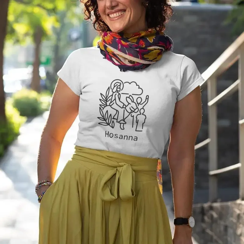 

Футболка Palm Sunday, наряд для пасхального поклонения для него и для нее