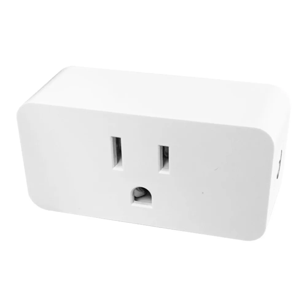 

Дистанционное голосовое управление Мини Wi-Fi Smart Plug Американская вилка Функция синхронизации Розумная домашняя розетка 110-240 В 10 А Пульт дистанционного управления Американская умная вилка