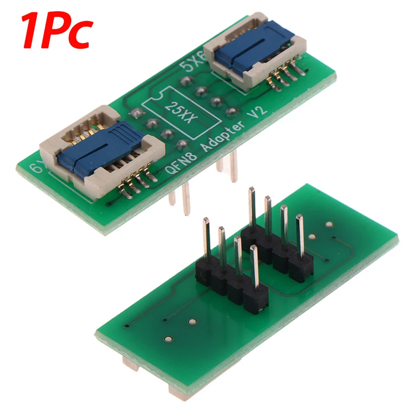 1PCS QFN8/WSON8 Two-in-one Socket / Adapter For Both 6*5MM And 8*6MM  SMT BIOS Flash Socket Universal